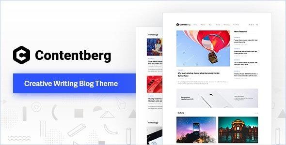 Contentberg Content Marketing & Personal Blog Nulled Free Download