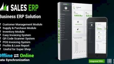 ERP Nulled Business ERP Solution Product Shop Company Management Free Download