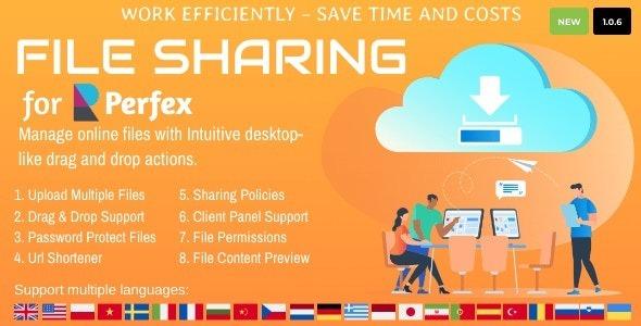 File Sharing for Perfex CRM Nulled