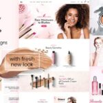 Iva Nulled Beauty Store, Cosmetics Shop Free Download