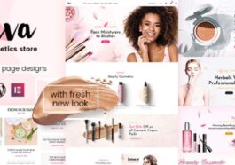 Iva Nulled Beauty Store, Cosmetics Shop Free Download