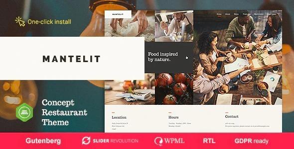 Mantelit Restaurant Nulled