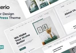 Minterio Nulled Interior Design WordPress Theme Free Download