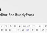 Miresa WordPress Rich Text Editor For BuddyPress Nulled