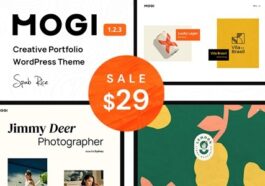 Mogi A Creative Portfolio Agency WordPress Theme Nulled