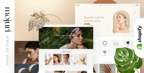 Mojuri Nulled Jewelry Store Shopify Theme Free Download