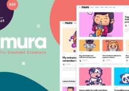 Mura WordPress Theme for Content Creators Nulled Free Download