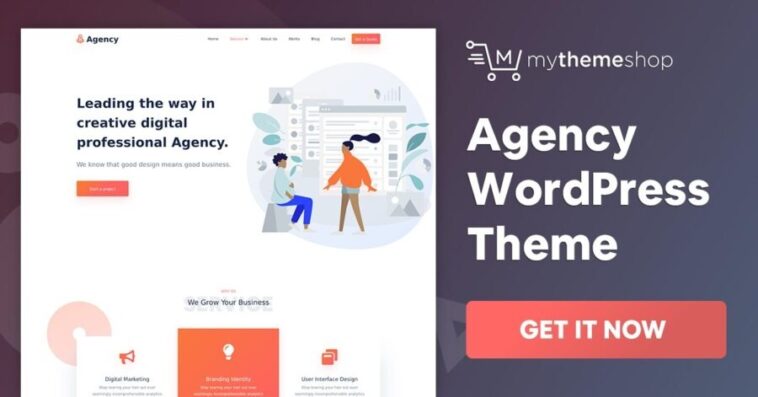 MyThemeShop Agency WordPress Theme Nulled Free Download