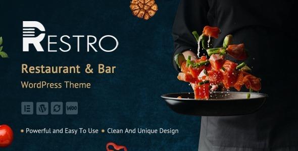 Restro Restaurant & Bar WordPress Theme Nulled Free Download