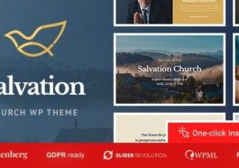 Salvation Church & Religion WP Theme Nulled