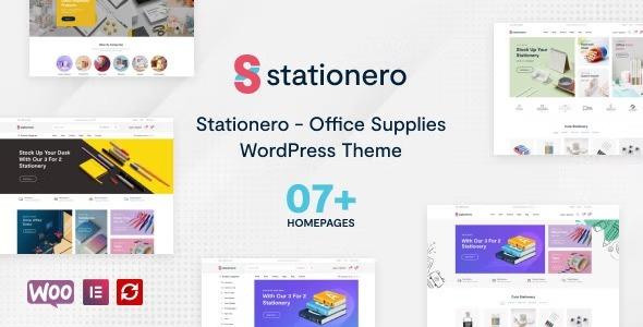 Stationero Nulled WooCommerce Stationery WordPress theme Free Download