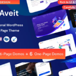 free download Aveti - Elementor Landing Page WordPress Theme nulled