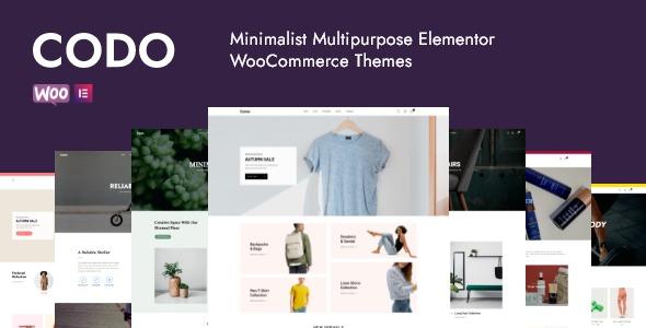 free download Codo - Minimalist Elementor WooCommerce Theme nulled