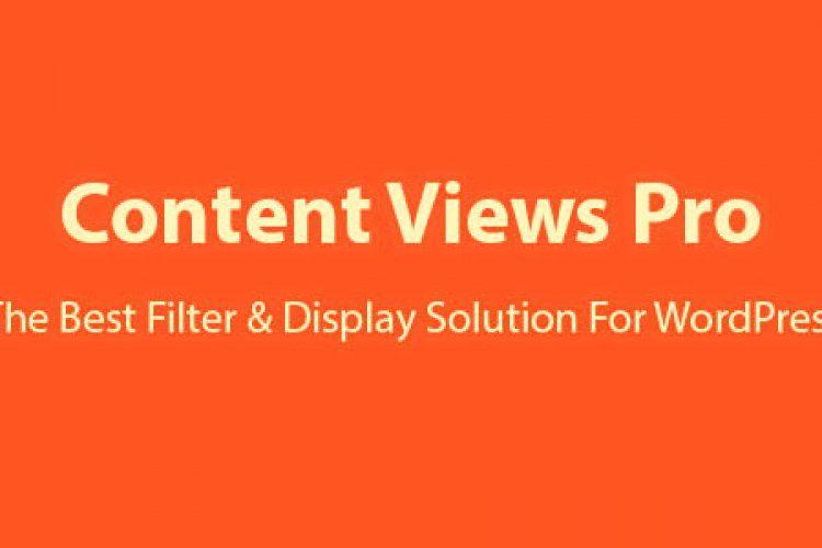 free download Content Views Pro nulled