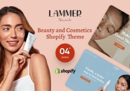 free download Lammer - Beauty and Cosmetics Shopify Theme nulled