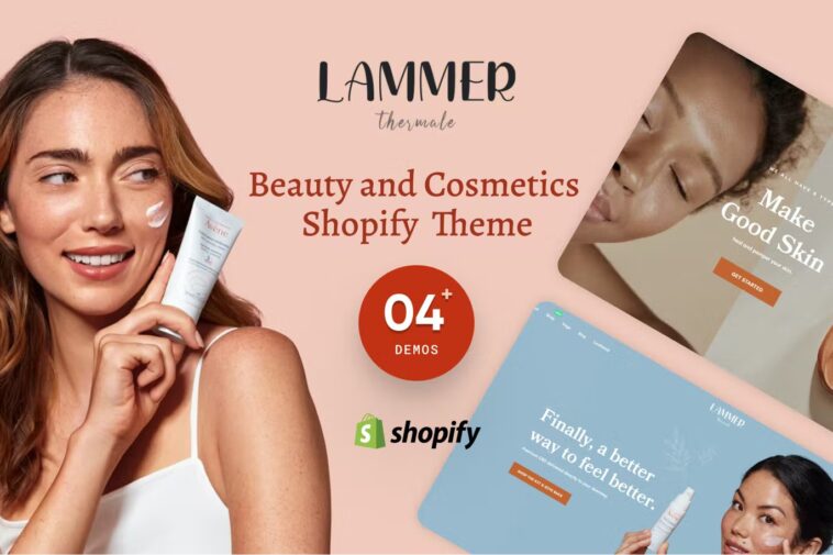 free download Lammer - Beauty and Cosmetics Shopify Theme nulled
