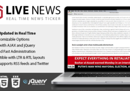 free download Live News - Real Time News Ticker nulled