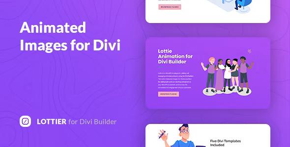 free download Lottier – Lottie Animated Images for Divi Builder nulled