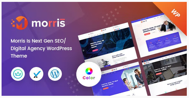 free download Morris - WordPress Theme for Digital Agency nulled