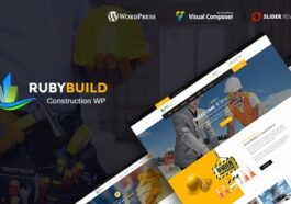 free download RubyBuild – Building & Construction WordPress Theme nulled