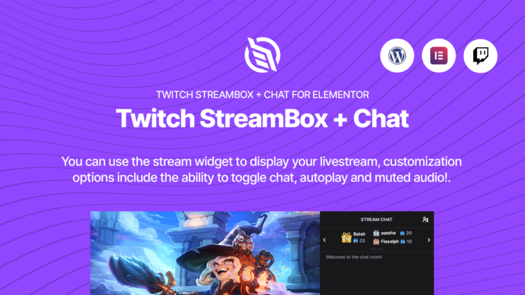 free download Struninn - Twitch Streambox with Chat and Videos nulled