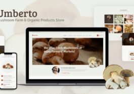 free download Umberto - Mushroom Farm & Organic Products Store WordPress Theme nulled