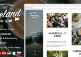 free download Weeland – Masonry Lifestyle WordPress Blog Theme nulled