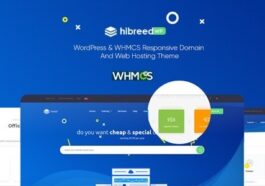 hibreed Nulled WordPress & WHMCS Hosting Theme Free Download