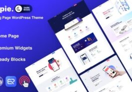 Appie Nulled App Landing Page WordPress Theme Free Download