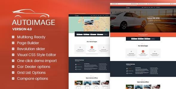 Autoimage WordPress theme Nulled