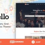 Bello Nulled Directory & Listing WordPress Theme Free Download