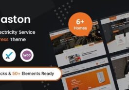 Easton Electricity Services WordPress Theme Nulled