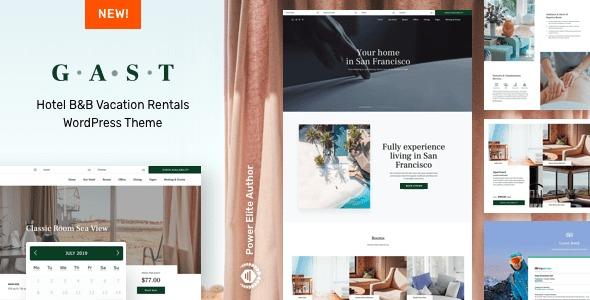 Gast Hotel WordPress Nulled