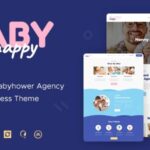 Happy Baby Nulled Nanny & Babysitting Services WordPress Theme Free Download