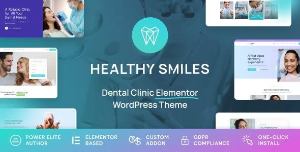 Healthy Smiles Nulled Dental WordPress Theme Free Download