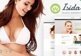 Isida Plastic Surgery Clinic Medical WordPress Theme Nulled