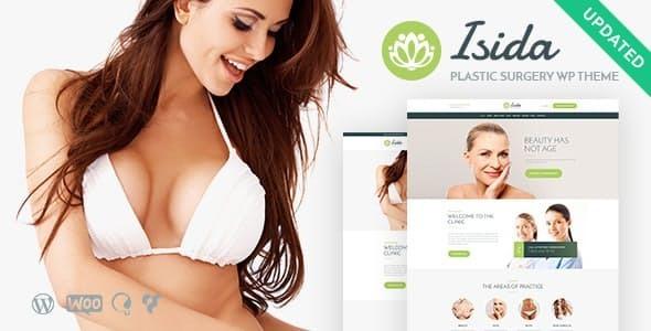 Isida Plastic Surgery Clinic Medical WordPress Theme Nulled