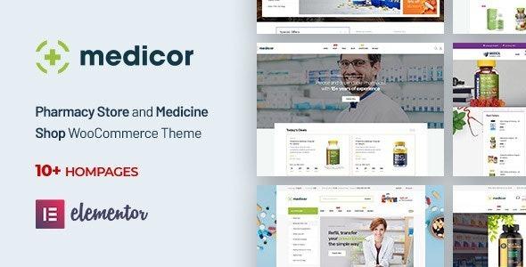 Medicor Medical Clinic & Pharmacy WooCommerce WordPress Theme Nulled Free Download
