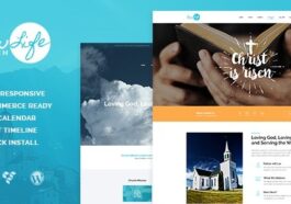 New Life Nulled Church & Religion WordPress Theme Free Download