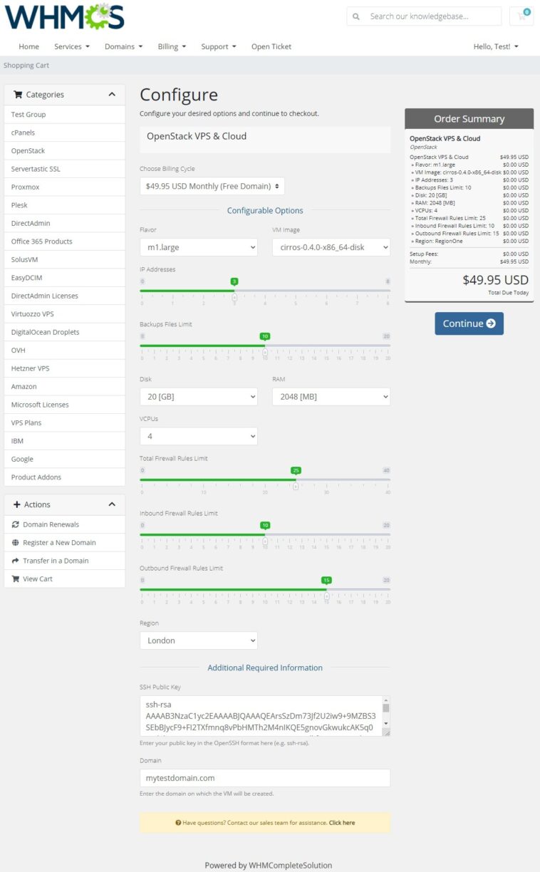 Rackspace cloud openstack for whmcs Nulled