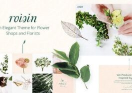 Roisin - Flower Shop and Florist Theme Nulled