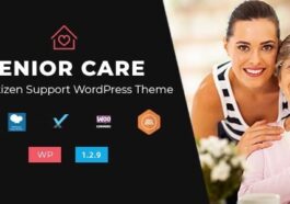 Senior Nulled Care Elder Citizen Support WordPress Theme Free Download