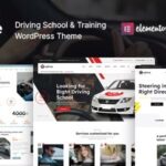 Udrive Nulled Driving School WordPress Theme Free Download