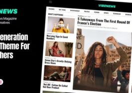 Vibenews Nulled Digital News Magazine Theme Free Download