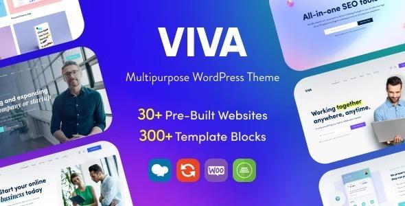 Viva Nulled Multi-Purpose WordPress Theme Free Download