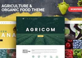 free download Agricom - Agriculture & Organic Food WordPress Theme nulled