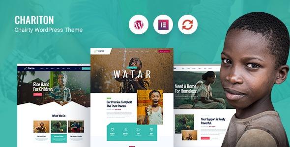 free download Chariton - NonProfit Charity WordPress Theme nulled