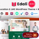 free download Edali - Education LMS & Online Courses WordPress Theme nulled