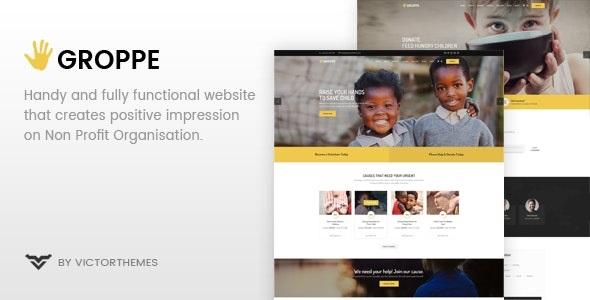 free download Groppe - Nonprofit WordPress Theme nulled