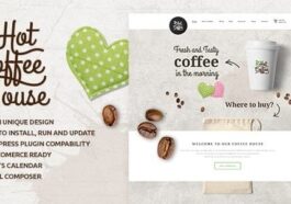 free download Hot Coffee WordPress Theme nulled